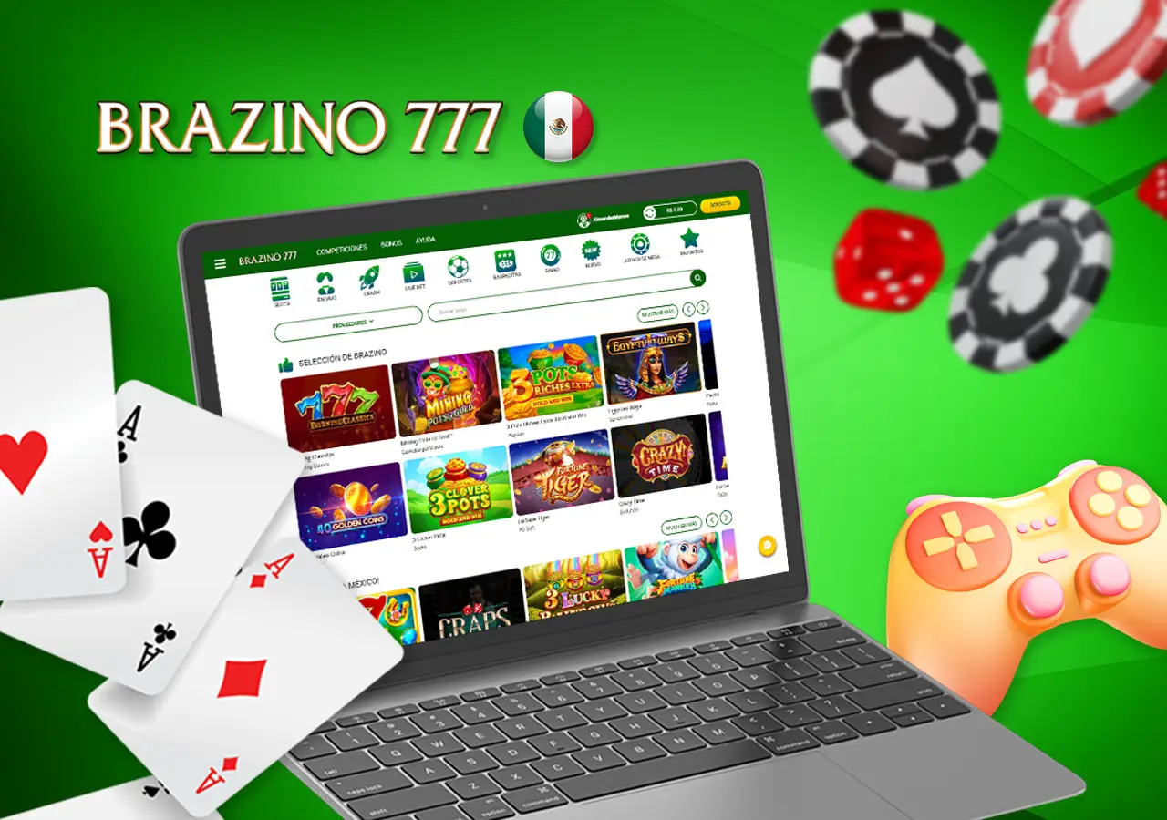 Descripción de los tipos de juegos de azar disponibles en el casino Brazino777