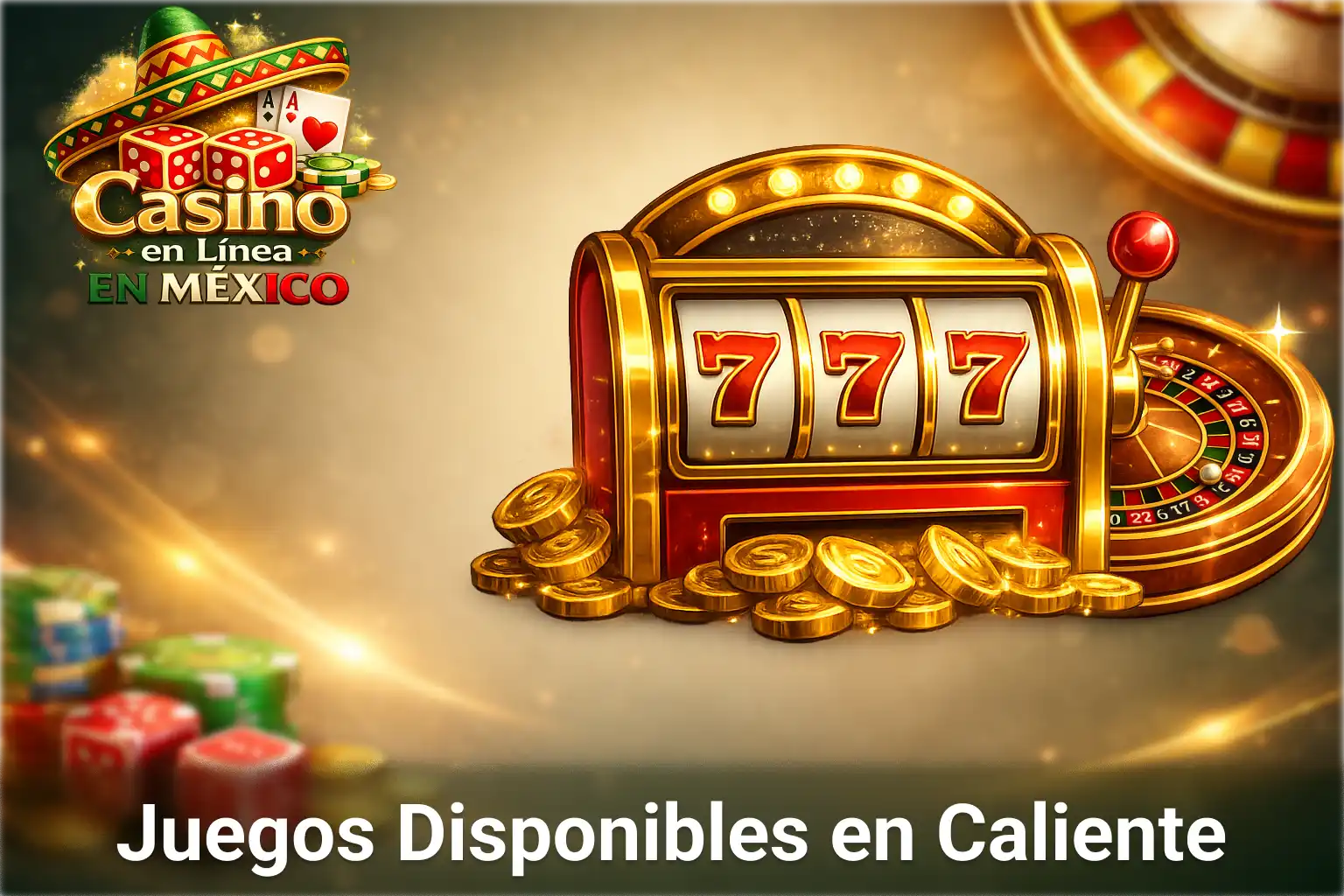 Selección de juegos disponibles en Caliente casino online